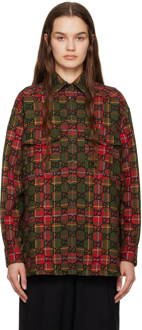 gucci green shirt women